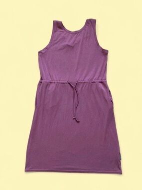 Columbia purple drawstring dress